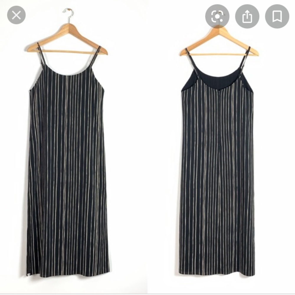 Alice and Olivia striped midi dress